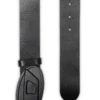b-1dr 2.0 Ceinture en cuir 4 cm avec plaque ovale D