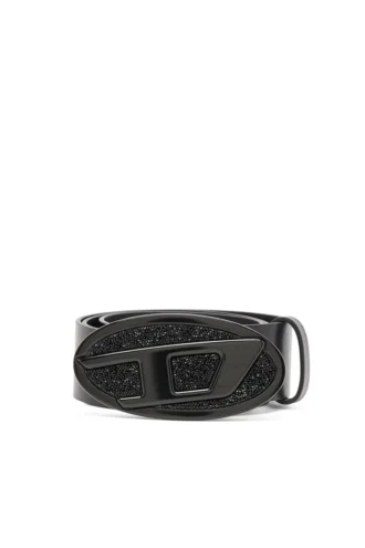 b-1dr 2.0 full rocks Ceinture en cuir 4 cm avec boucle ovale D en strass
