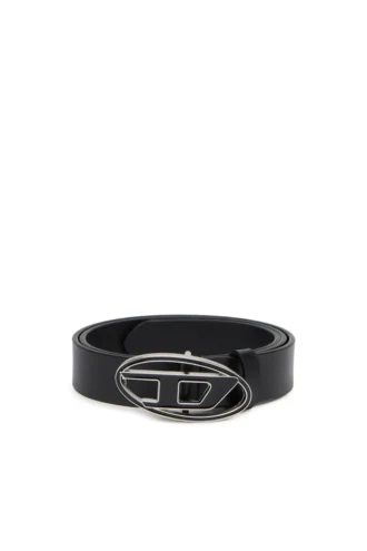 b-1dr Ceinture en cuir 25 2,4 cm avec boucle émaillée