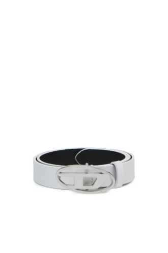 b-1dr Ceinture en cuir 25 2,4 cm avec boucle émaillée