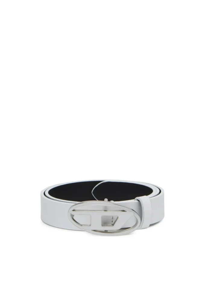 b-1dr Ceinture en cuir 25 2,4 cm avec boucle émaillée