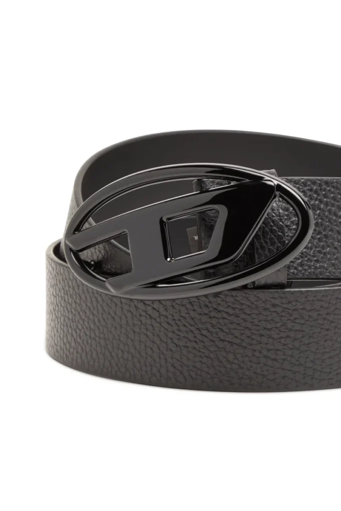 b-1dr Ceinture en cuir 4 cm avec boucle mate