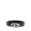 b-1dr strass 20 Ceinture fine en cuir 1,9 cm avec boucle en cristal
