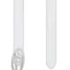 b-1dr strass 20 Ceinture fine en cuir 1,9 cm avec boucle en cristal
