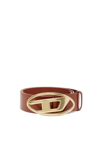 b-1dr w Ceinture en cuir de 4 cm avec boucle ovale en D