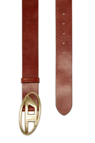 b-1dr w Ceinture en cuir de 4 cm avec boucle ovale en D