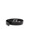 b-flag-d Ceinture en cuir 4 cm avec logo gravé