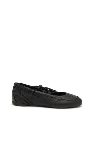 Ballerines à lacets D-Mile Ballerines à lacets D-Mile en cuir et mesh