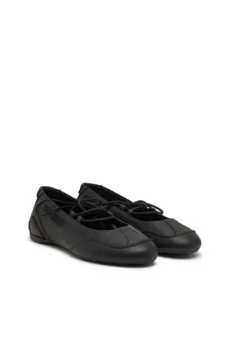 Ballerines à lacets D-Mile Ballerines à lacets D-Mile en cuir et mesh