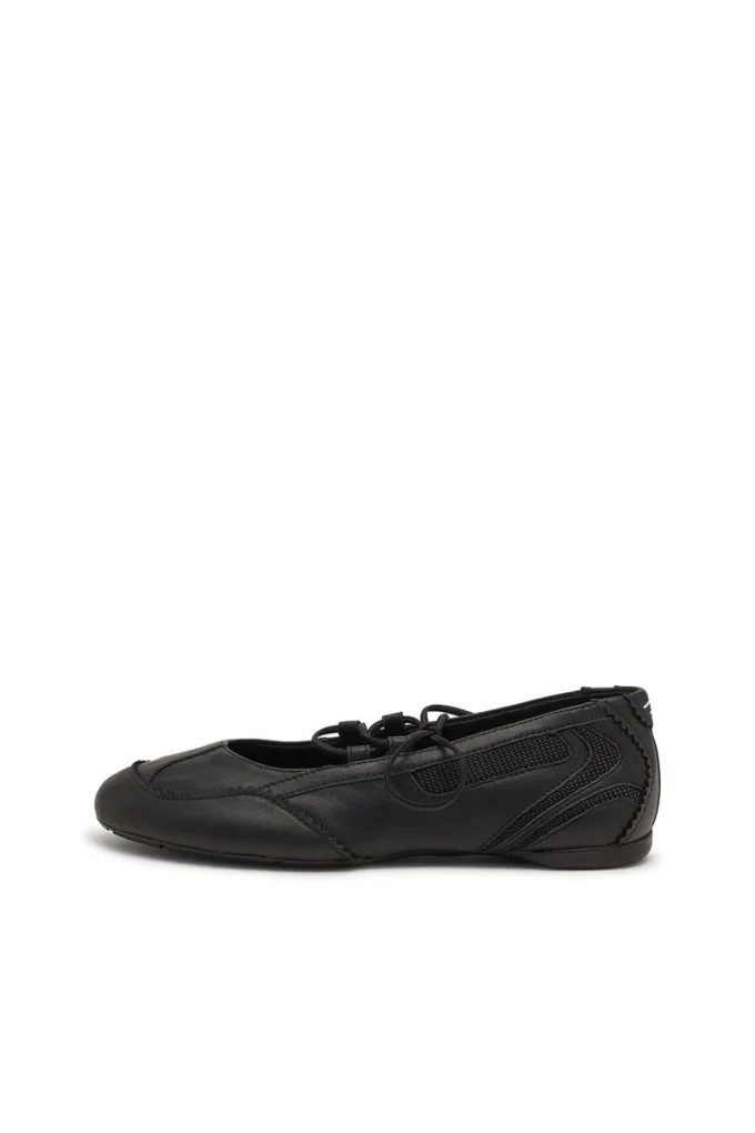 Ballerines à lacets D-Mile Ballerines à lacets D-Mile en cuir et mesh
