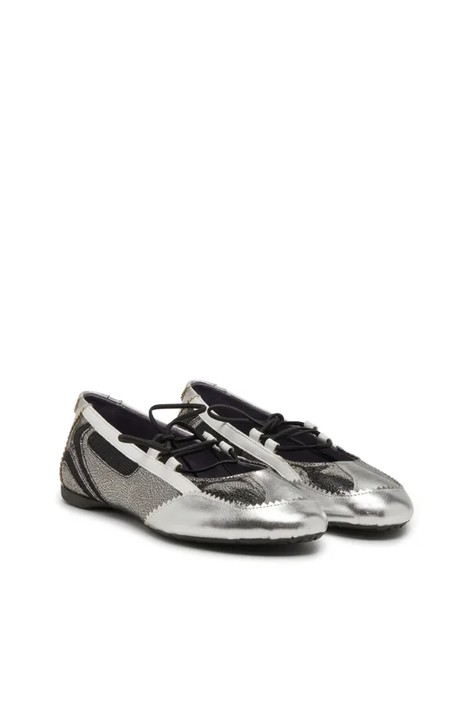 Ballerines à lacets D-Mile Ballerines à lacets métalliques D-Mile