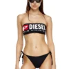 bfb-bryna Haut de bikini bandeau avec logo maxi