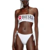 bfb-bryna Haut de bikini bandeau avec logo maxi