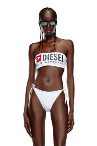 bfb-bryna Haut de bikini bandeau avec logo maxi
