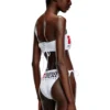 bfb-bryna Haut de bikini bandeau avec logo maxi