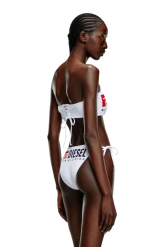 bfb-bryna Haut de bikini bandeau avec logo maxi