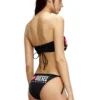 bfpn-brigittes Slip de bikini Maxi Logo en nylon recyclé