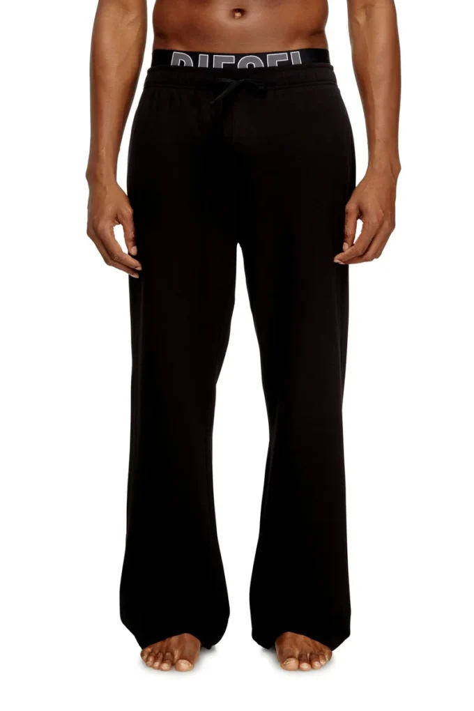bradley-d-pop Pantalon de détente en coton éponge avec logo sur la taille
