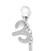 breloque bélier Breloque Bélier en métal avec strass