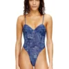 bridget-dnm Body en maille effet denim