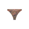 bunchy-utlt Bas de bikini camouflage avec logo découpé