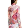 c-amelia Chemise en viscose stretch avec imprimé héraldique