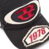 c-braff Casquette de baseball avec écussons brodés