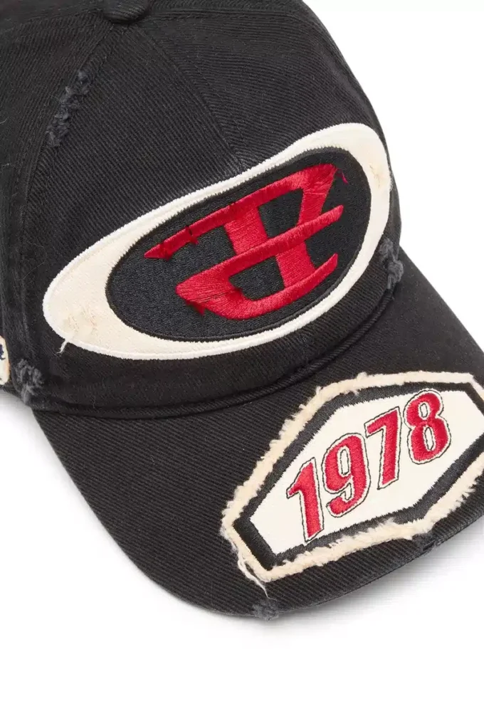 c-braff Casquette de baseball avec écussons brodés