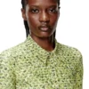 c-elaz-bc Chemise en tissu stretch avec imprimé bouclé