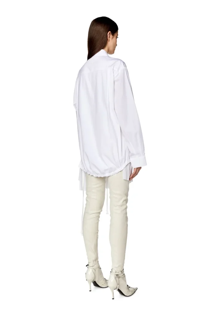 c-entel Robe chemise à volants