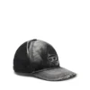 c-seymon-black Casquette de baseball en denim délavé