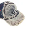 c-seymon Casquette de baseball en denim traité