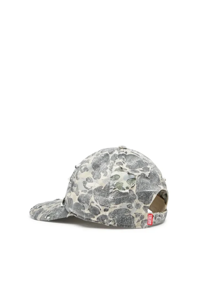 c-steven Casquette de baseball camouflage avec finition délavée