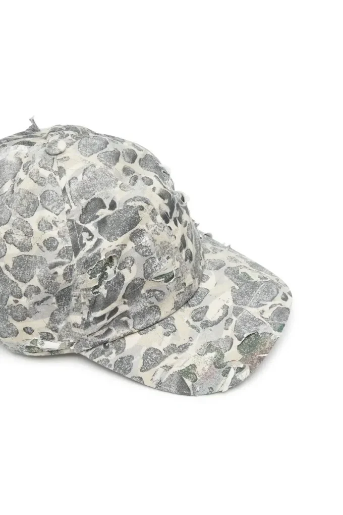 c-steven Casquette de baseball camouflage avec finition délavée
