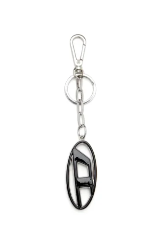 cage-d layer Métal et résine Oval D porte-clés