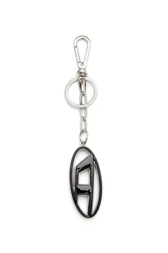 cage-d layer Métal et résine Oval D porte-clés