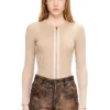 Cardigan zippé m-gilde en coton côtelé