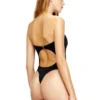 cecilia-d-core Maillot de bain sans bretelles avec logo Diesel Denim Division