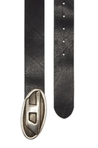 Ceinture b-double d 4 cm avec boucle ovale en D
