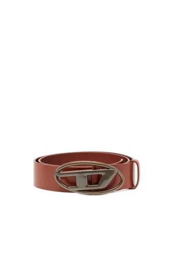 Ceinture en cuir 3,9 cm avec boucle D