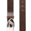 Ceinture en cuir 3,9 cm avec boucle D