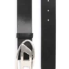 Ceinture en cuir 3,9 cm avec boucle D