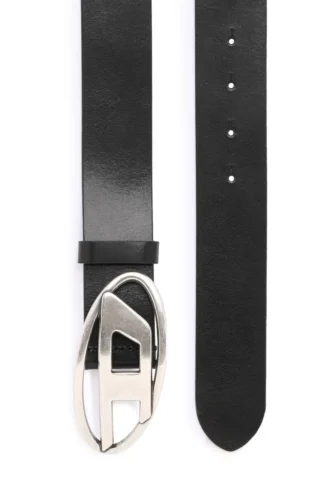 Ceinture en cuir 3,9 cm avec boucle D