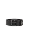 Ceinture en cuir brillant 3,5 cm avec boucle logo b-dave ii