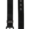Ceinture en cuir brillant 3,5 cm avec boucle logo b-dave ii