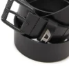 Ceinture en cuir brillant 3,5 cm avec boucle logo b-dave ii