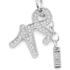 Charm Capricorne Charm Capricorne en métal avec strass
