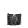 charm-d bucket s Sac seau Charm-D S-Mini en denim matelassé traité