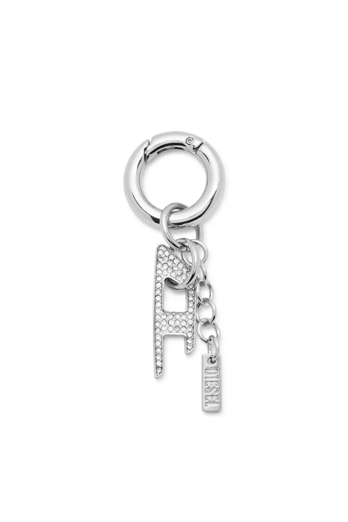 Charm-D Charm avec pendentif D en strass