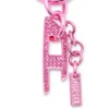 Charm-D Charm avec pendentif D en strass